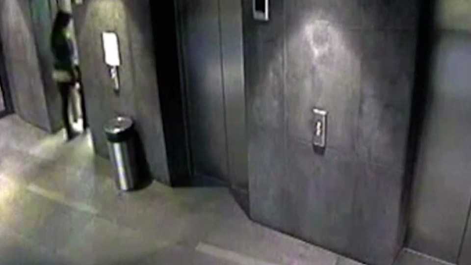 This CCTV image shows the last time Ms Write was seen alive