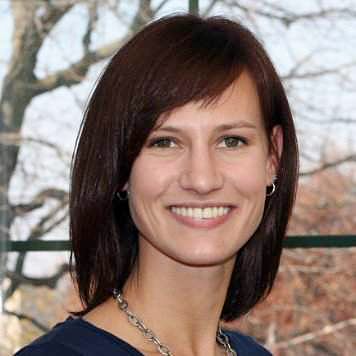 Rachel Crooks is one of five women who have accused Donald Trump of unwanted physical contact in The New York Times