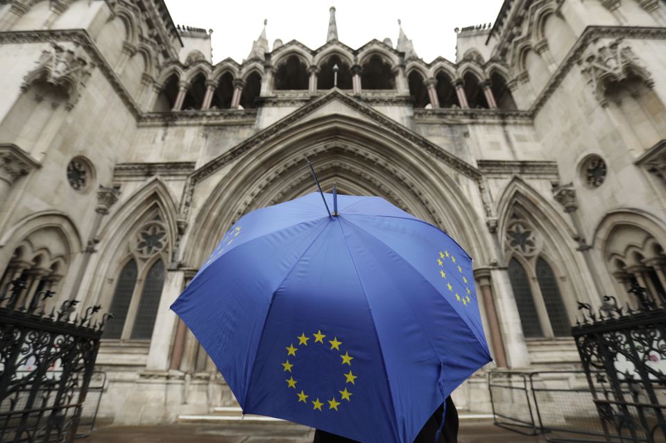 A legal challenge against Theresa May's Brexit strategy is underway at the High Court