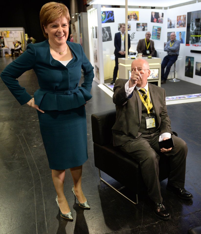Peter Murrell and Nicola Sturgeon