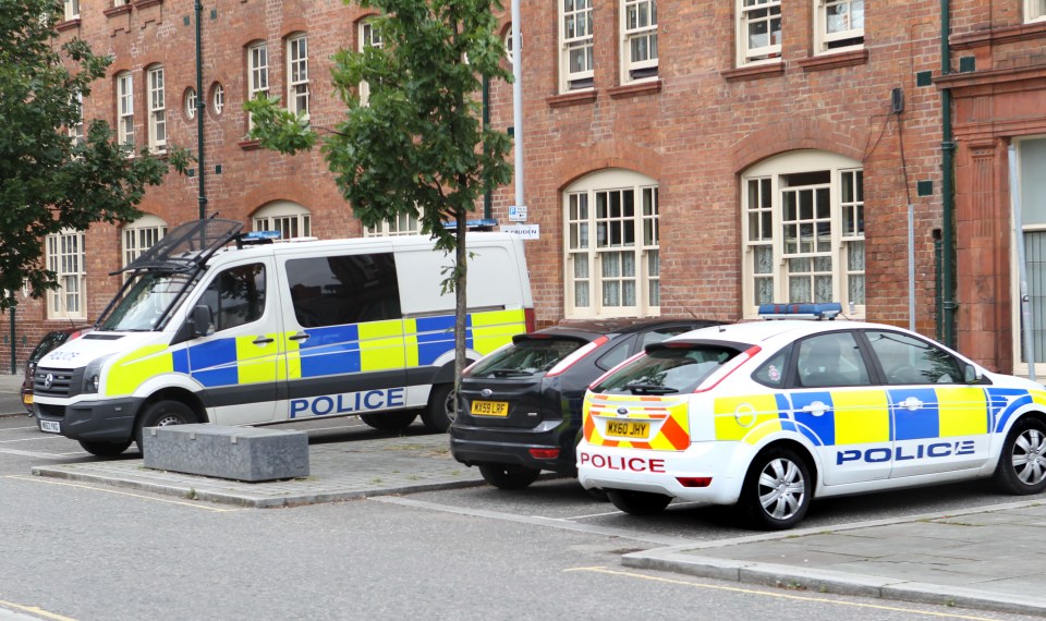Police were called to the retirement complex in Victoria Square in Ancoats, Manchester