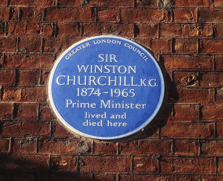 Famous home ... Churchill lived at the property on-and-off between 1945 and his death 20 years later