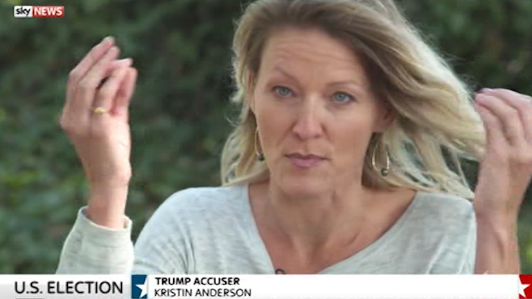 She is one of a number of women to have made allegations regarding Trump's sexual behaviour towards women