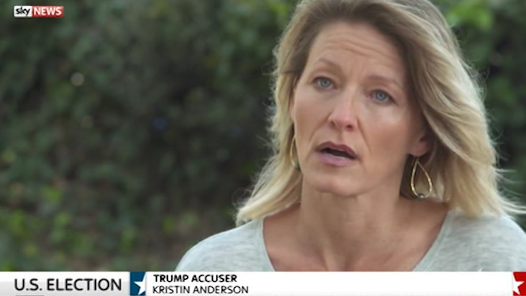 The former Apprentice candidate claims Trump forced himself upon her following the reality TV show's fifth series