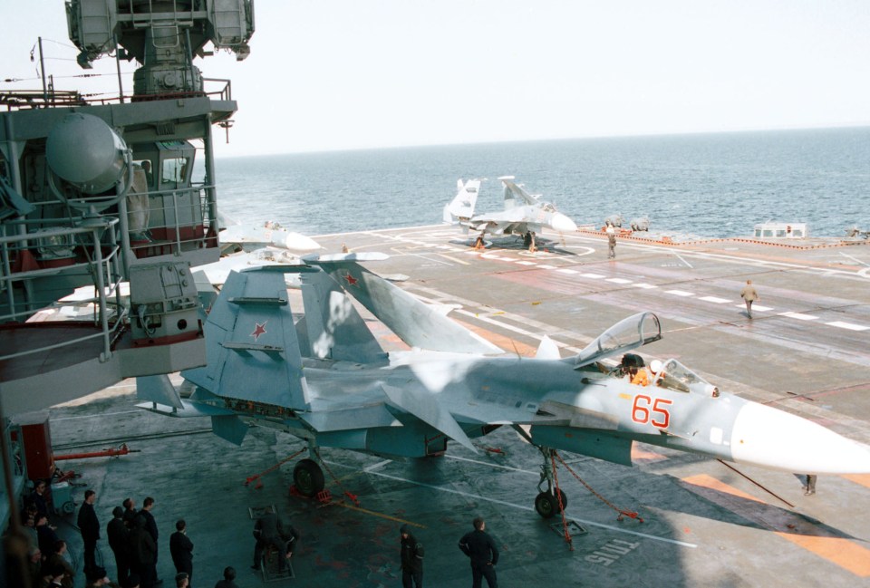 Admiral Kuznetsov carrier
