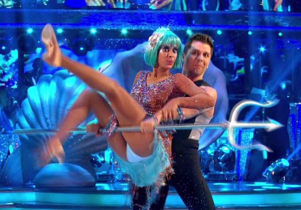 Some viewers pointed out Naga made errors during her performance