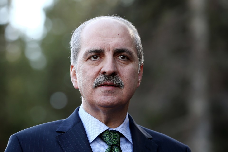 Turkish Deputy Prime Minister Numan Kurtulmus
