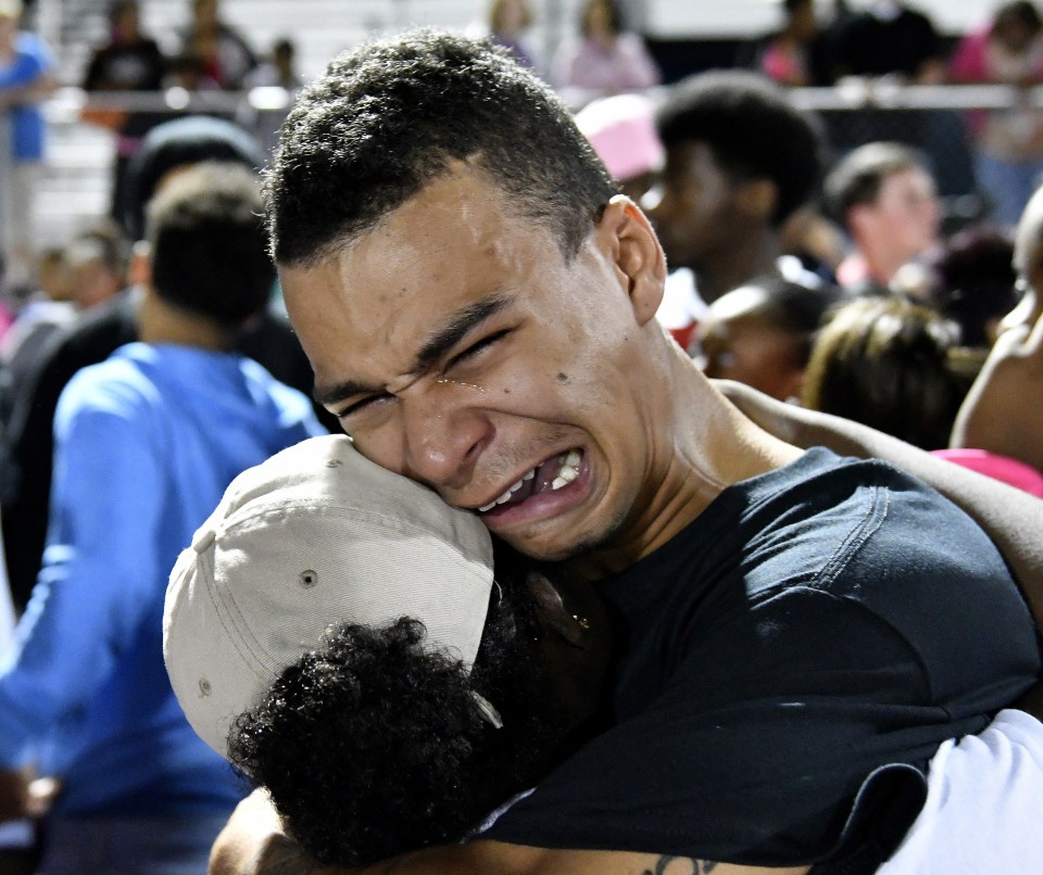 There were many tears at the emotional event held in honour of the tragic teen