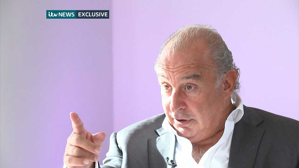 Sir Philip Green blasted the parliamentary committees