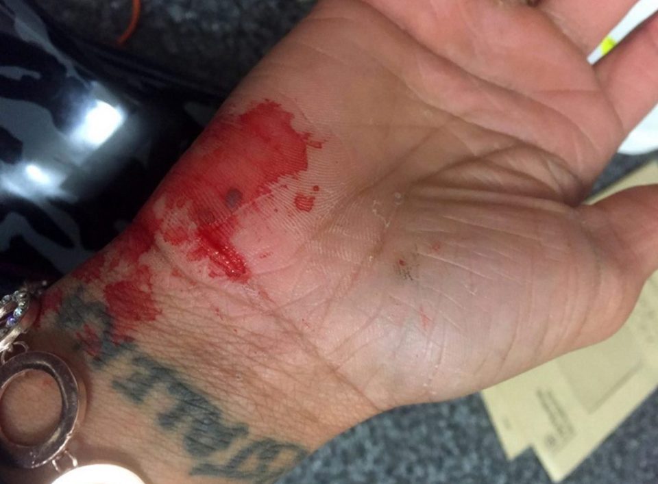 Shahab Akbar, 33, dragged the mum-of-one from his car and hit her twice in the face, after flying into a rage outside her parents' house in Addiscombe, south London