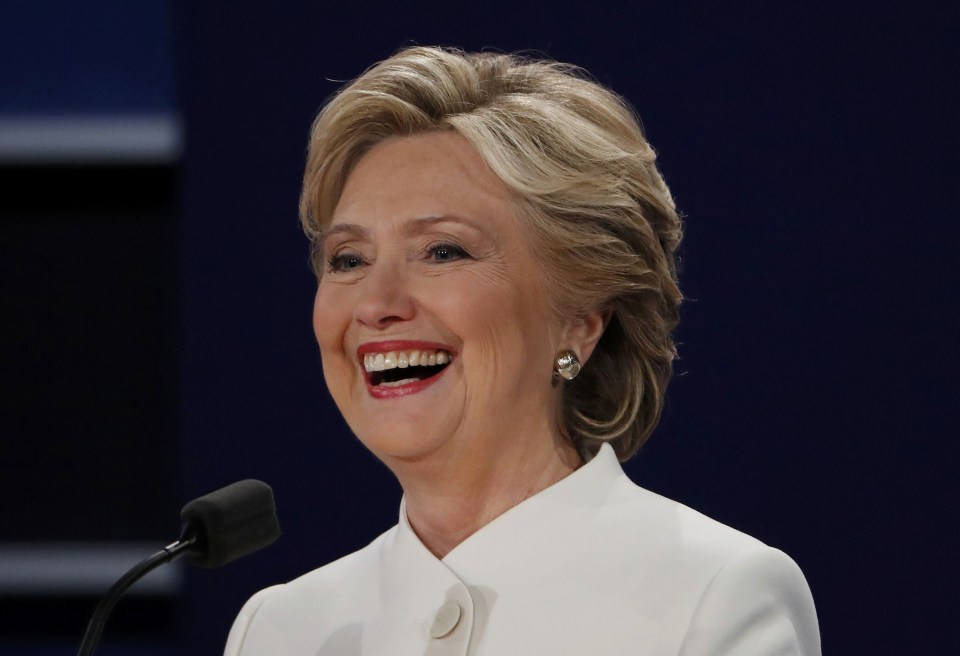 Democratic nominee Hillary Clinton speaks during their third and final 2016 presidential campaign debate at UNLV in Las Vegas