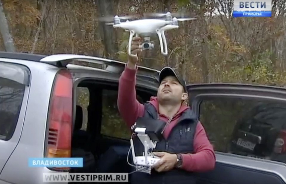 Drones are being used to try and locate the beasts 
