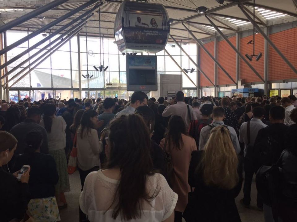 North Greenwich Station was evacuated following a security alert