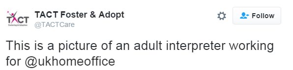 TACT has since deleted the incorrect tweet