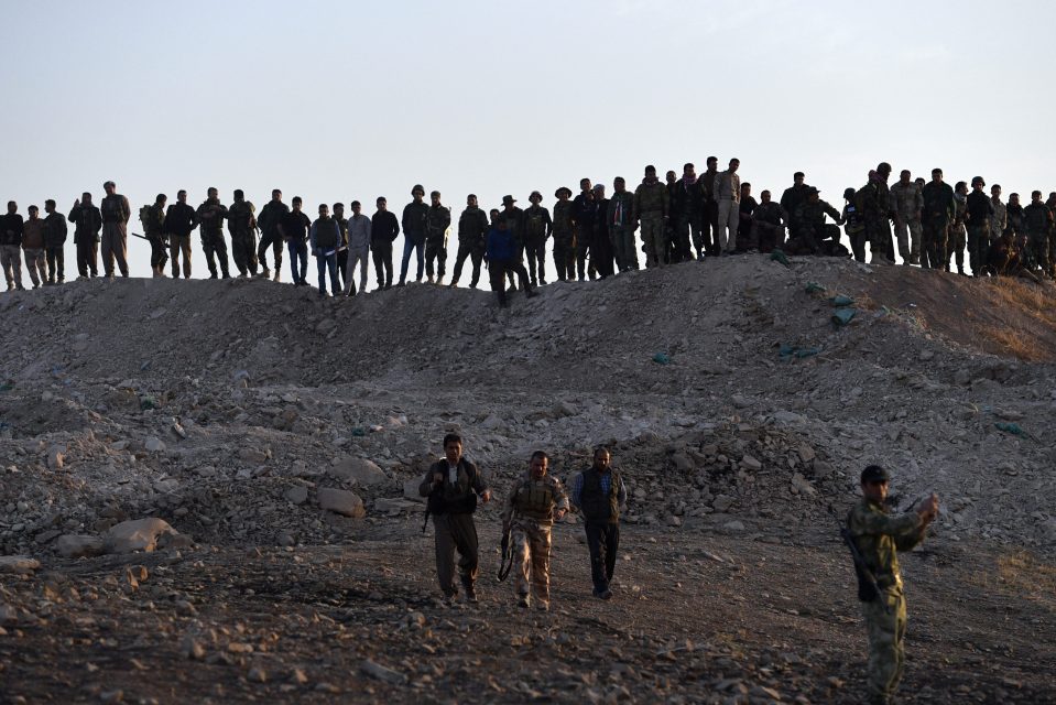 Joint Forces Battle To Retake Iraqi City Of Mosul From ISIS