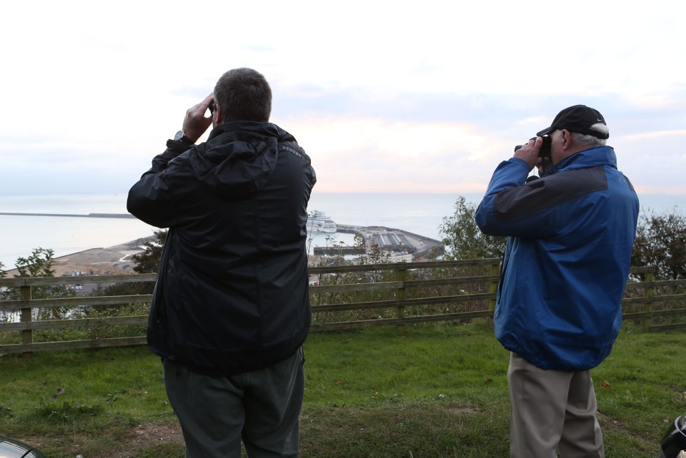 The Russian flotilla is expected to pass through the Dover Straits this morning