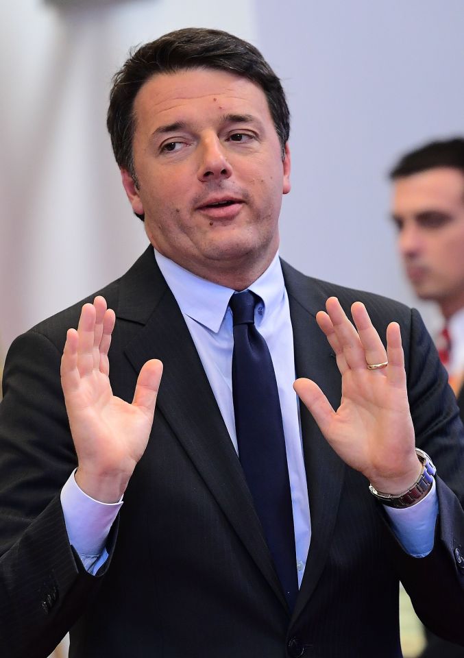 Italian Prime Minister Matteo Renzi insisted sanctions on President Putin's regime “make no sense”