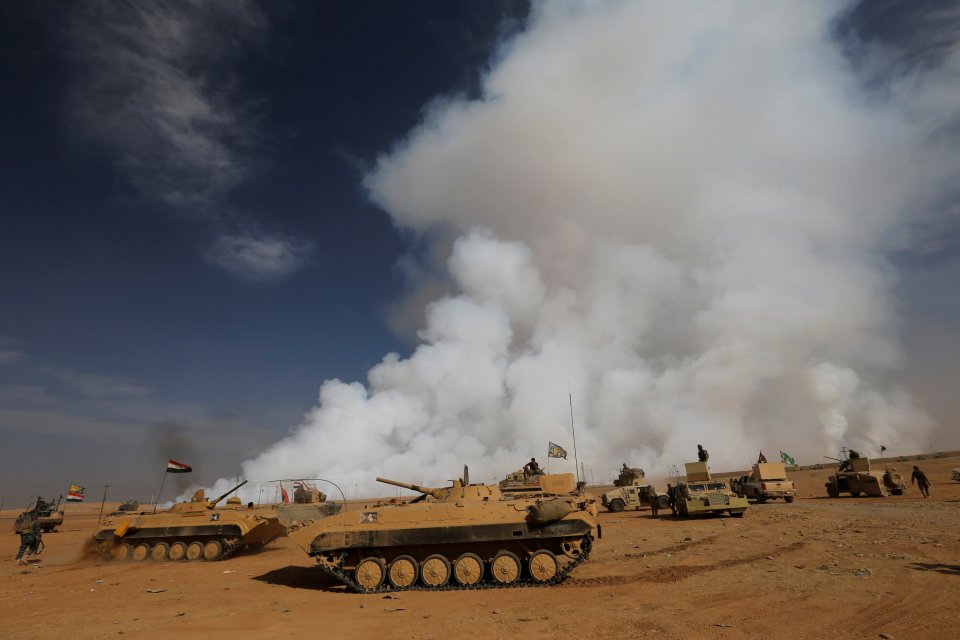 Thousands of troops have gathered to liberate the city from ISIS, which overran Mosul in 2014