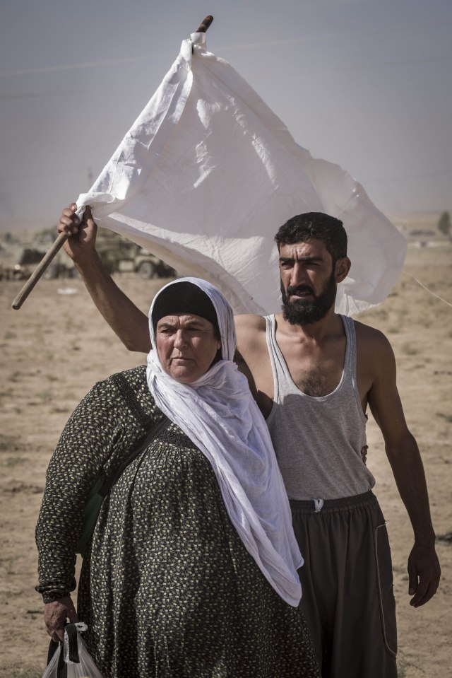 Civilians are finding it harder to escape from the besieged city 
