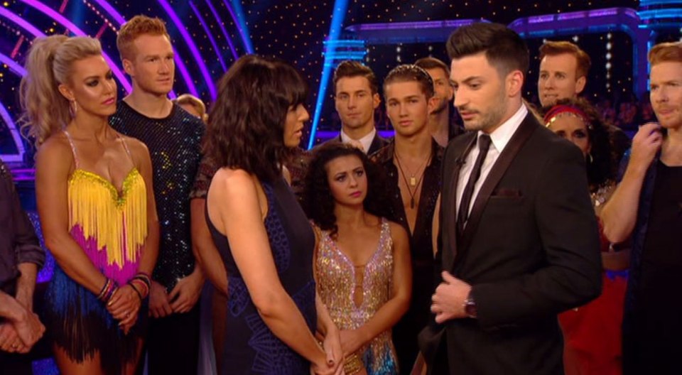 Giovanni joined Claudia after being unable to perform
