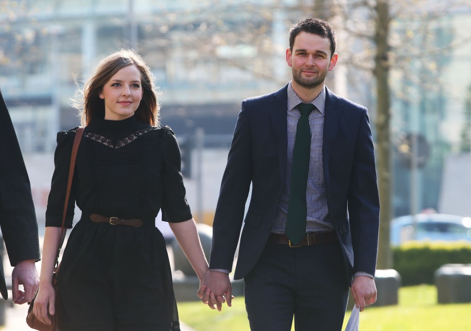 Daniel and Amy McArthur of Ashers Baking Company which launched an appeal claiming it was against their religion to make such a cake