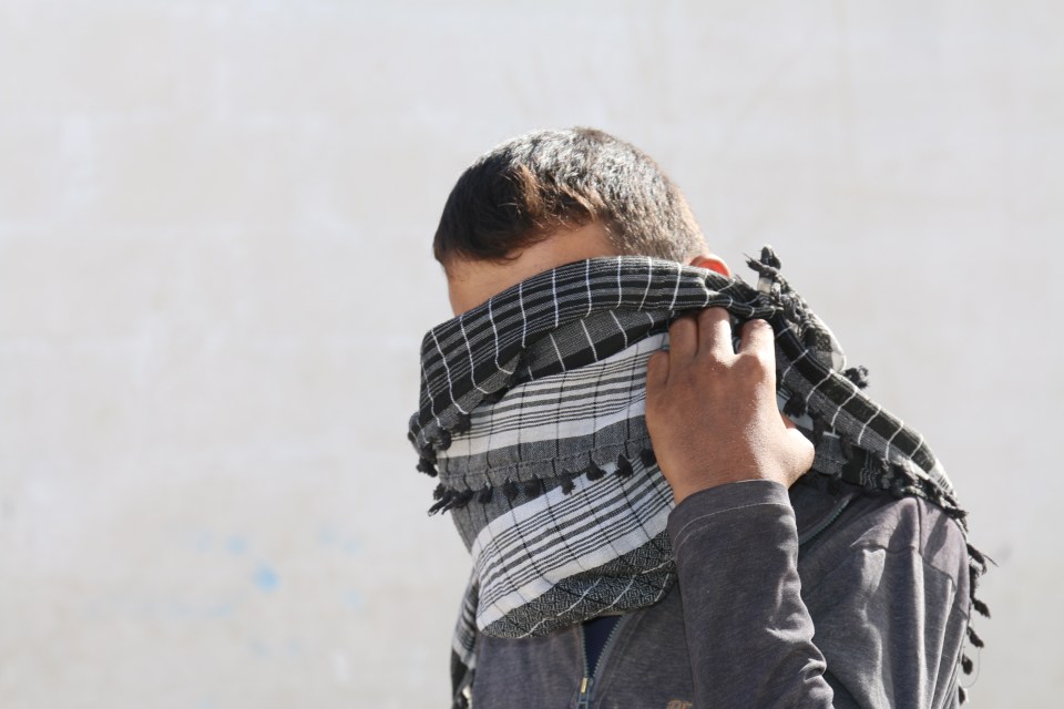 Mohammed is a 15-year-old from Hawijja – a large town still controlled by ISIS west of Kirkuk 