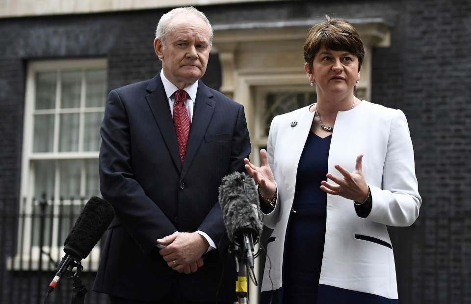 Arlene Foster and Martin McGuinness