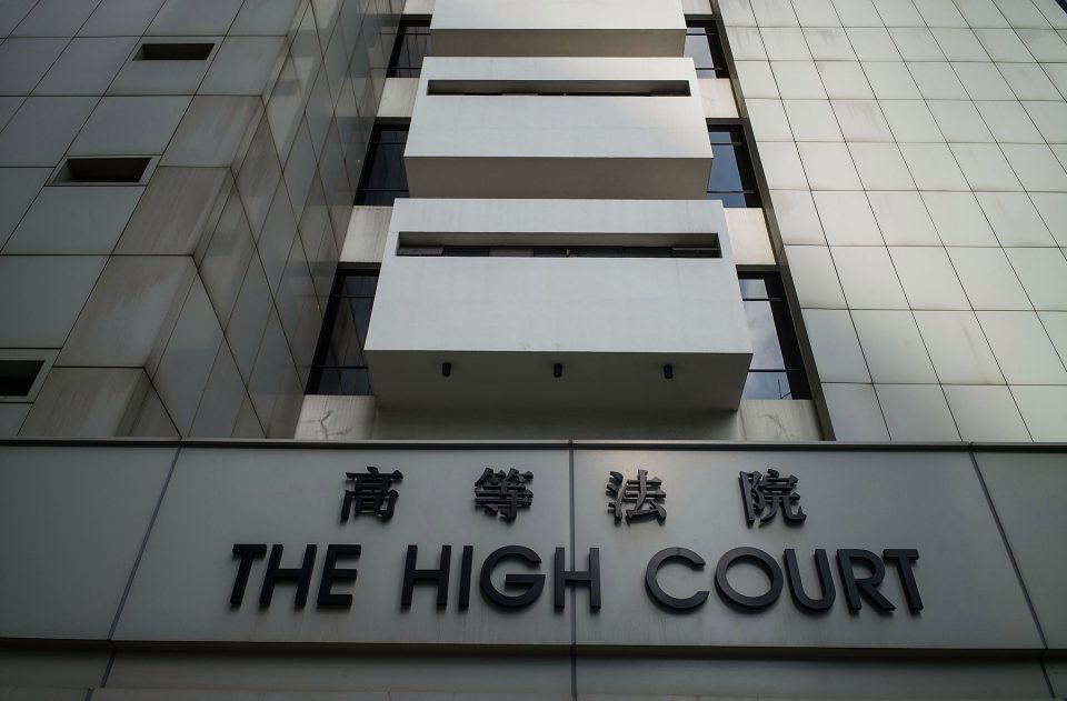 Today was Jutting's second day on trial at the High Court in Hong Kong