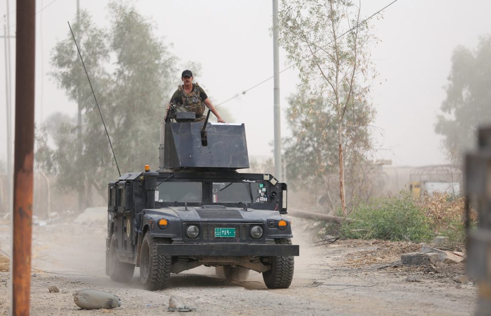 Iraqi forces recently took control of Bartella, just to the east of Mosul