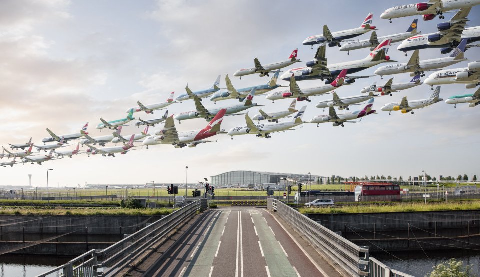 No wonder the locals are worried about there being more planes leaving from heathrow