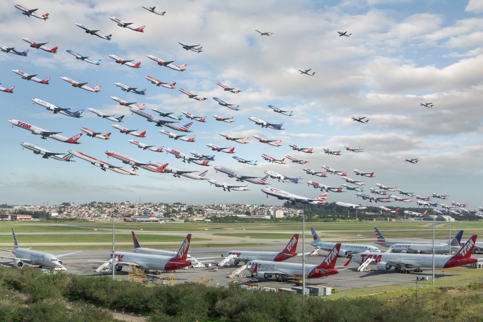 São Paulo Guarulhos International Airport in Brazil
