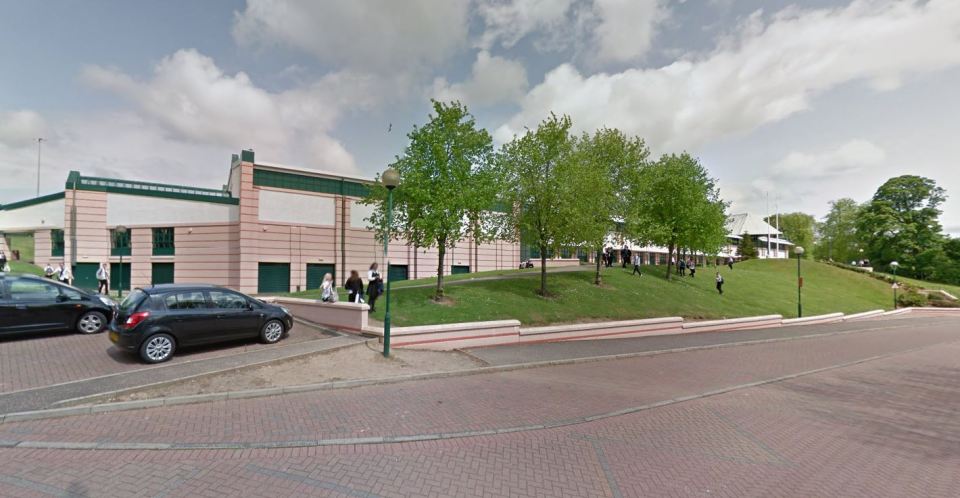 St Margaret’s Academy was one of five schools put on lockdown today