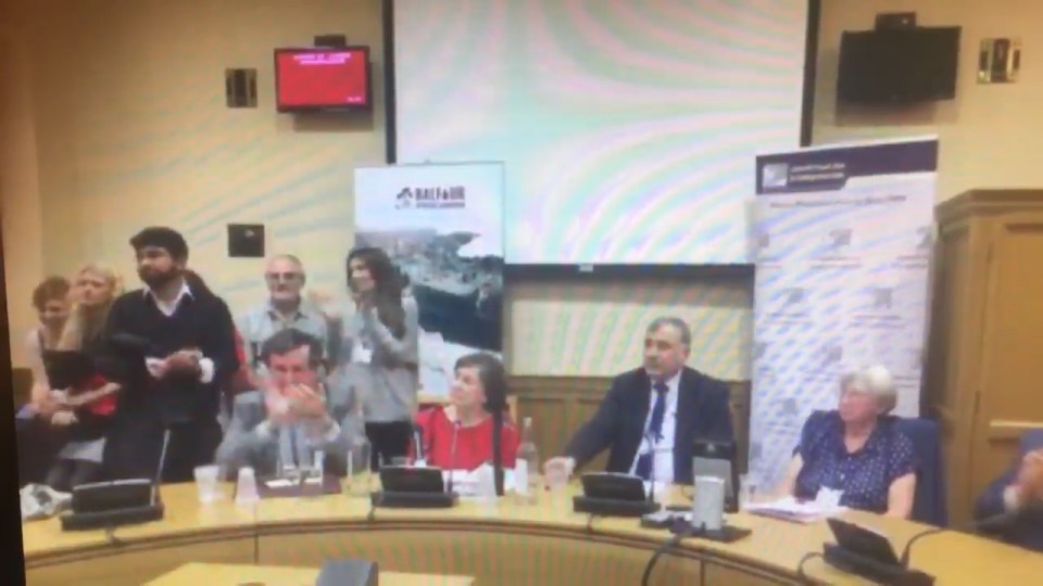 The event in the House of Lords allowed vile anti-semitic views to be aired