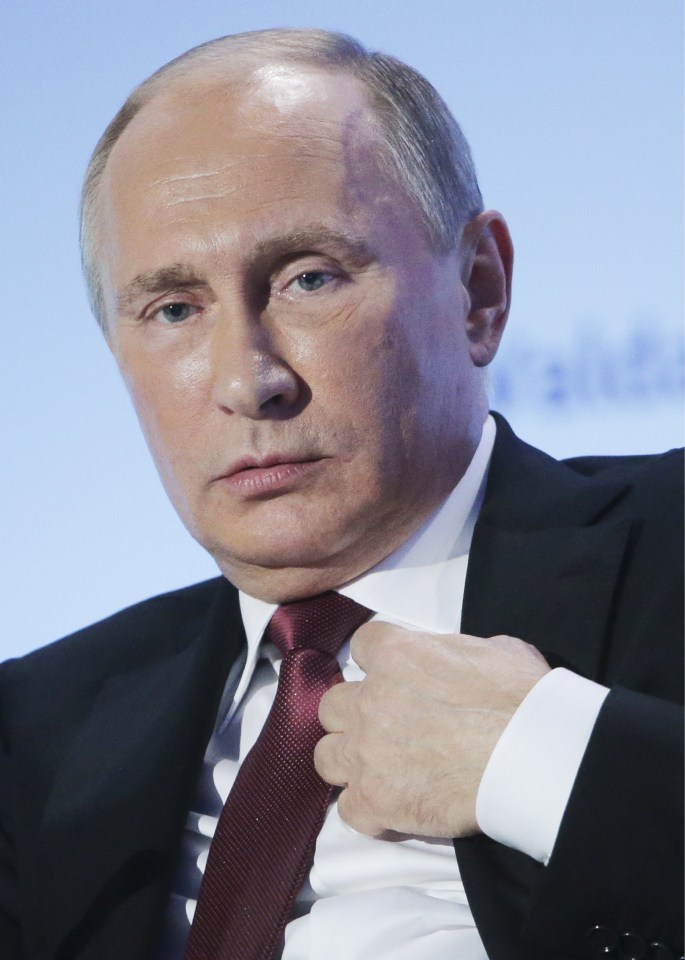 Putin has been left red-faced after the leak of more than a gigabyte of emails from the office of one of his top aides 