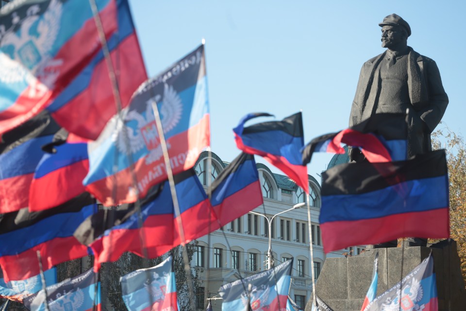 Leaked emails contained lists of pre-approved winning candidates for sham elections in Ukraine's Donbass region (pictured)
