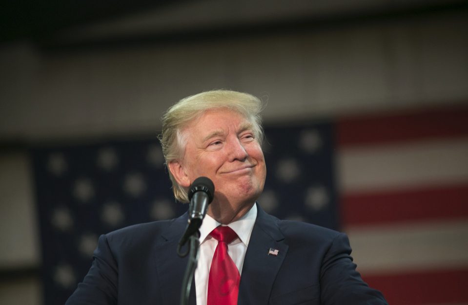 Republican Presidential Nominee Donald Trump Holds Campaign Rally In Springfield, Ohio