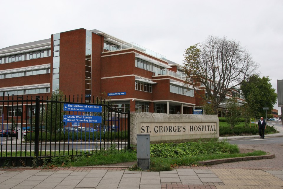 St George's Hospital in Tooting