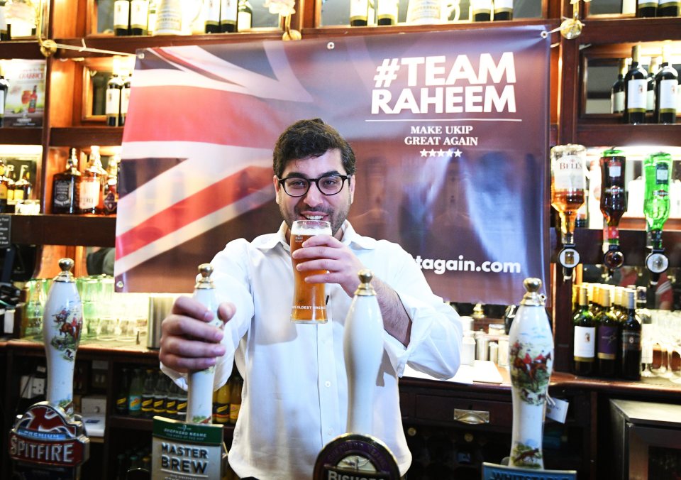 Raheem Kassam has suspended his campaign to become Ukip leader