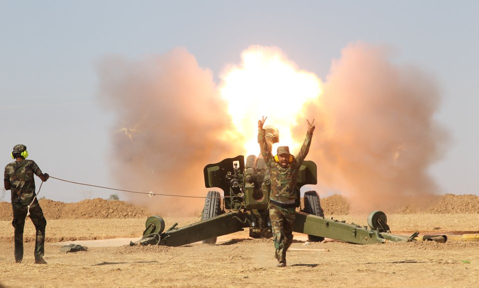 Liberating forces are now just a few hundred metres from entering the city of Mosul - Iraq's third-largest city