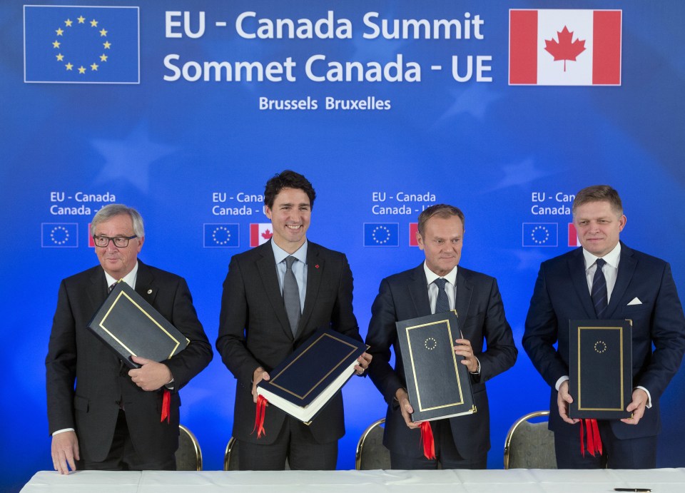 CETA signing