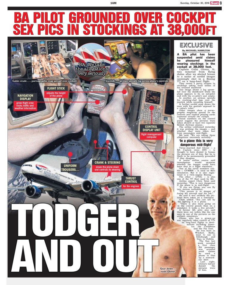 How The Sun on Sunday reported the story