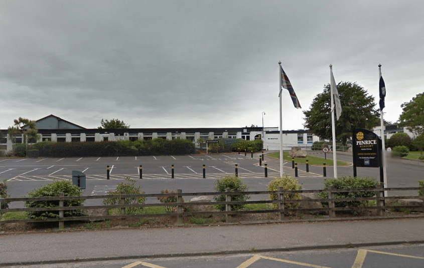 Penrice Academy, which Josh requested a clown from another country come and visit