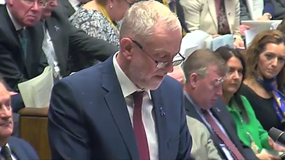 She made a hilarious put down about the Labour leader after he questioned her Brexit strategy