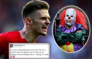 Bristol City star Jamie Paterson reveals his own way of dealing with 'killer clown' craze