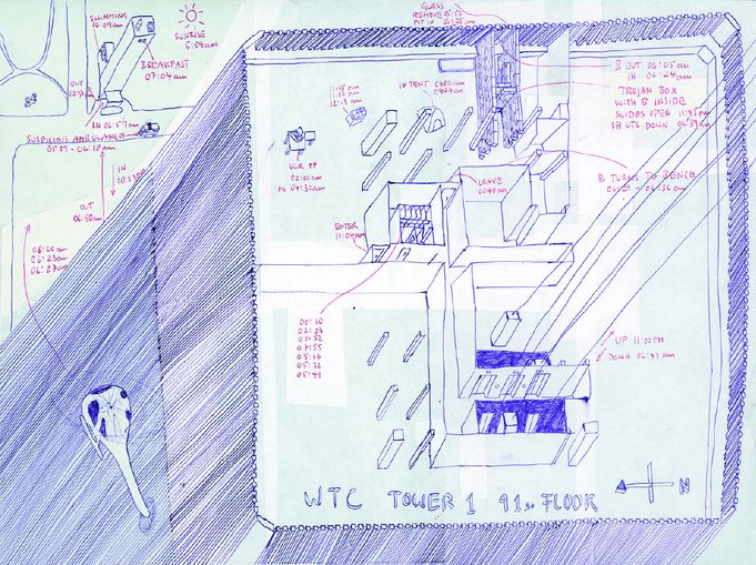 These were apparently the plans for the B Thing art project