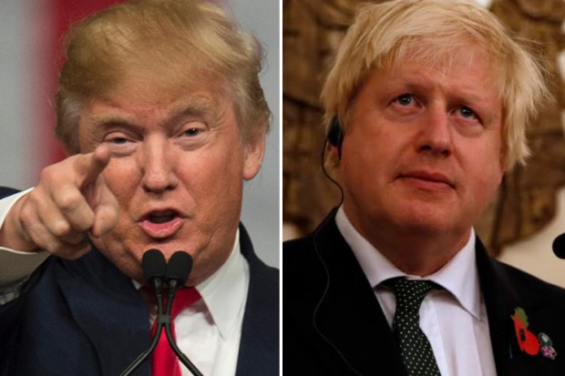 Boris Johnson and Donald Trump