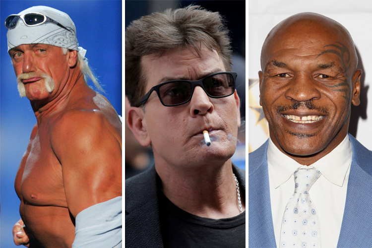 Hulk Hogan, Charlie Sheen and former heavyweight champ Mike Tyson believes Trump should be President