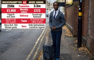 Brit so angry with Brexit decision he quit job in Wolverhampton and is leaving for Ethiopia with just a bag