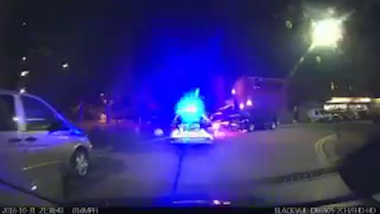 One youth was detained over the shocking incident