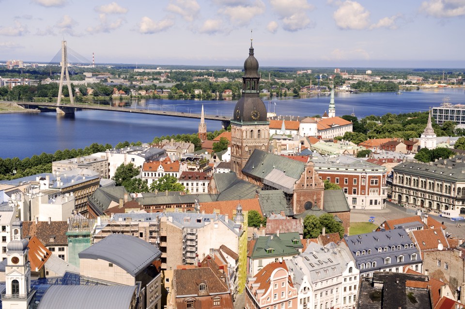 Latvian capital Riga 